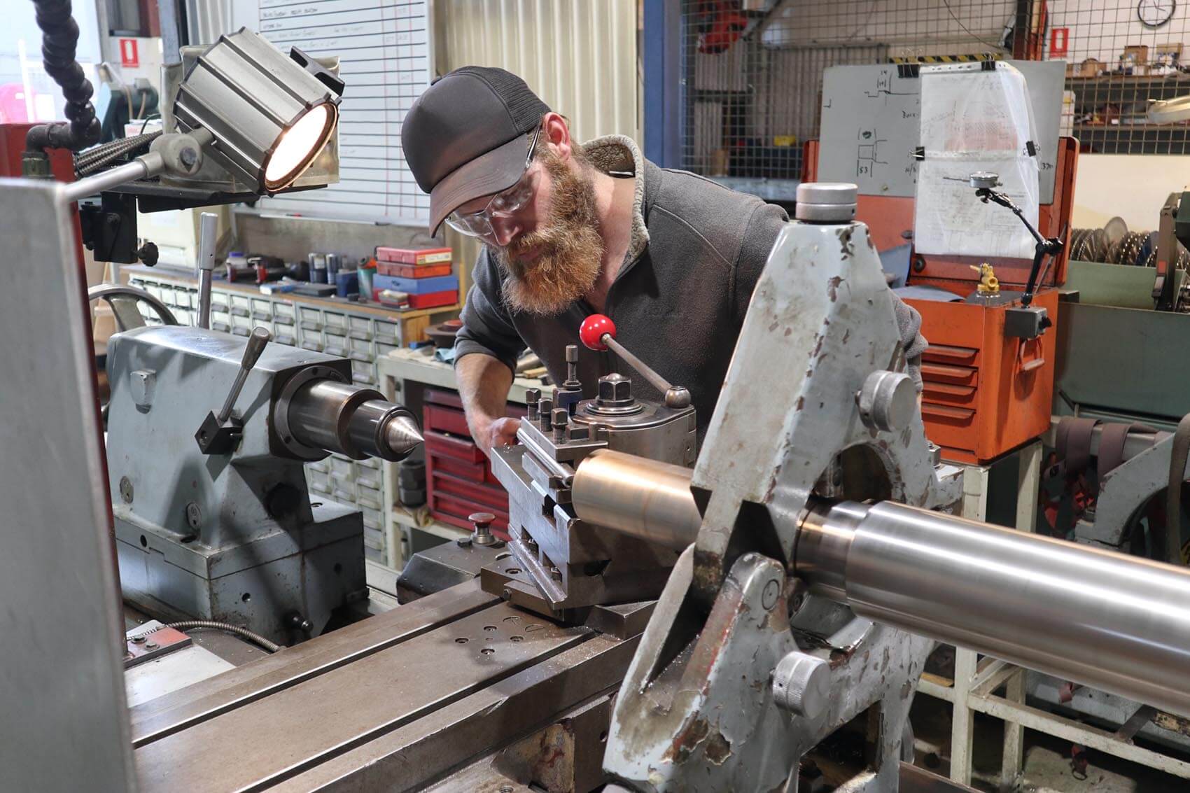 Machining Shop | Hobart Hardchrome & Sharpening, Tasmania